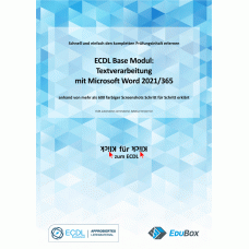 Buch: Textverarbeitung mit Microsoft Word 2021/365 - Klick für Klick zum ECDL